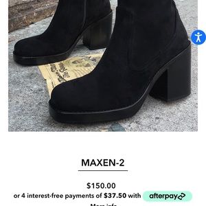 Jeffrey campbell Maxen booties. Size 8